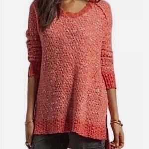 Free people orange sweater